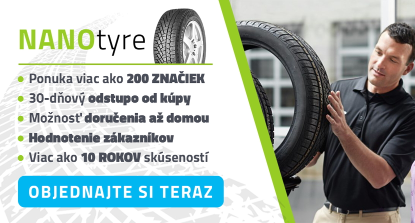 Naša ponuka veľkostí letnej gumy